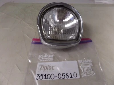 Nuevo de Lote Antiguo Suzuki OEM Faro Faro Faro 1969 AS50 Sport AS50 35100-05610 Foto 1 de 4