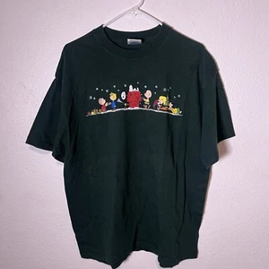 Y2K Peanuts, Charlie Brown Christmas T-shirt Vintage Extra Large - Picture 1 of 3