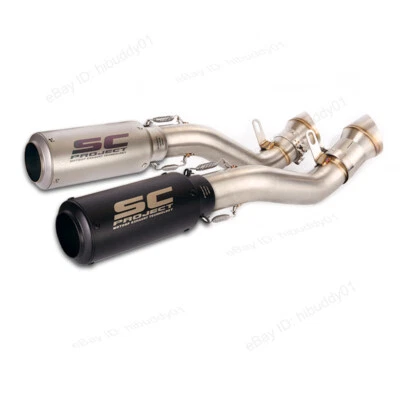 Silenciador silenciador tubo de enlace de escape 61 mm para Honda CBR650R CBR650F CB650F CB650F CB650R Foto 1 de 4