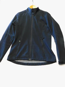 Macpac Jacket Women’s Size 10 Black Softshell Windbreaker Fleece Lined..C12 - Picture 1 of 5