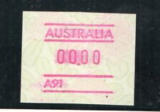 Australien Automatenmarken,Mi  37 A99 I  xxMNH  000 Druck