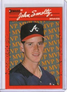 1990 Donruss Bonus MVP (Bild) John Smoltz Tom Glavine #BC-12 HOF - Bild 1 von 2