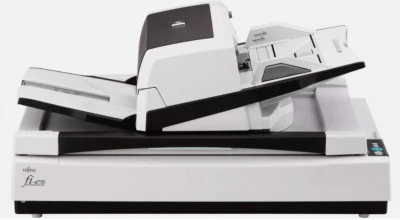 FUJITSU FI-6770 HI-SPEED A3 DUPLEX COLOR PRODUCTION FAST ADF + FLATBED SCANNER - Image 1 of 4