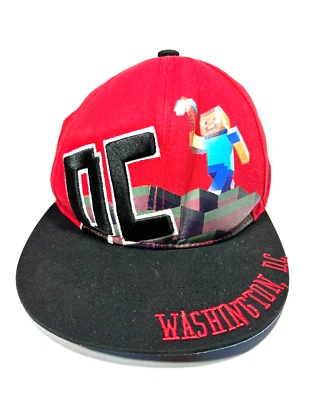Washington DC Lego Rojo y Negro City Hunter Ajustable Snapback Sombrero Gorra de Béisbol Foto 1 de 4