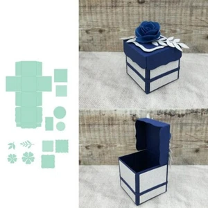 2 zoll zugunsten box set metall stanzformen schablonen für diy scrapbook karten - Bild 1 von 6