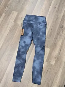 💕 NOBULL High-Rise Tight Crossfit Slate Blue Tye Dye * Damen X SMALL * Neu mit Etikett - Bild 1 von 4