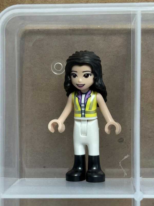 LEGO Minifigure - Friends Emma - Neon Yellow Safety Vest - No frnd540 - QTY 1 - Image 1 of 1