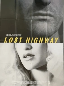 Affiche cinéma French poster LOST HIGHWAY (Release 2022) 120x160cm/ 47x63inch - Photo 1/1