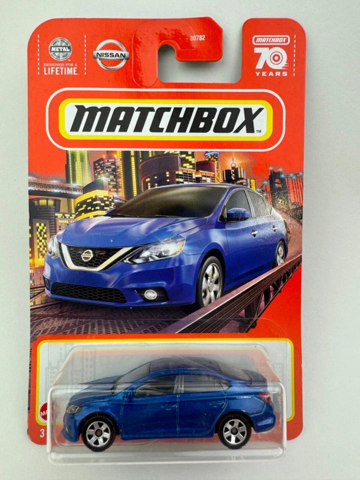 2022 Matchbox 2015 Mercedes-Benz G 500 Blue Car on Black Card Drive Your Dream