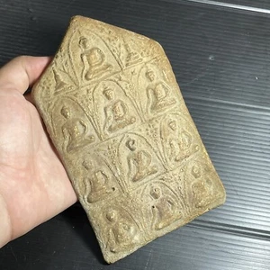 Unique Near Eastern Old Terra-cotta Lot Gandhara Budha Depicting Big Tile - Picture 1 of 10