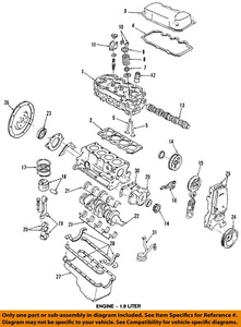 FORD OEM-Engine Oil Pump Gasket F4CZ6659A - Picture 1 of 1