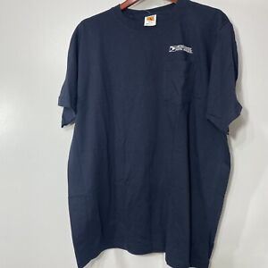 U.S.P.S Career Apparel Blue Unisex Postal Worker T-Shirt Size 2XL NEW