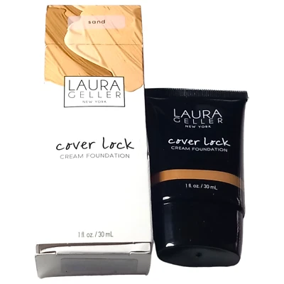 Laura Geller Cream Foundation Sand Cover Lock Face Full - Image 1 of 4