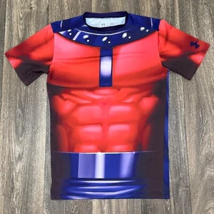 Under Armour Compression Shirt Men's Large Alter Ego Magneto X-Men Marvel Comics - Picture 1 of 9