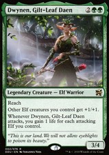 Dwynen, Gilt-Leaf daen | NM/M | Elves vs. inventors | Magic MTG