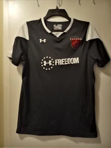 Underarmor Youth Jersey Texans Color Blue Size XL, loose - Picture 1 of 5