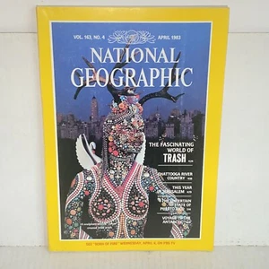 Vintage April 1983 National Geographic Magazine Chattooga River Country - Picture 1 of 11