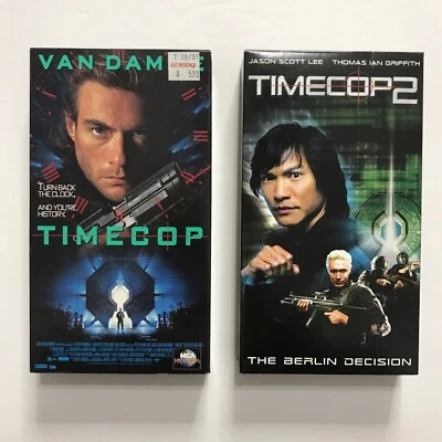 Time Cop and Time Cop 2 VHS Lot - Image 1 of 3
