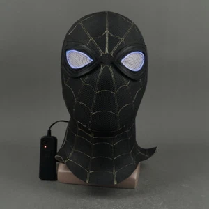 Máscaras LED Spiderman No Way Home Cosplay Peter Superhero Máscara Capucha Caracola Accesorios - Imagen 1 de 11