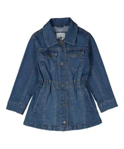 MSRP $70 Urban Republic Medium Blue Denim Anorak Size 2T NWOT - Picture 1 of 1