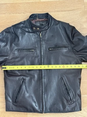 Chaqueta de cuero Banana Republic vintage Foto 1 de 4