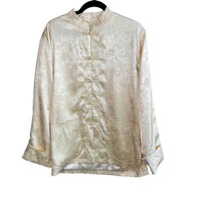 Chaqueta Para Hombre Amarilla China Huimianii Dragon Tang Talla XL Foto 1 de 4