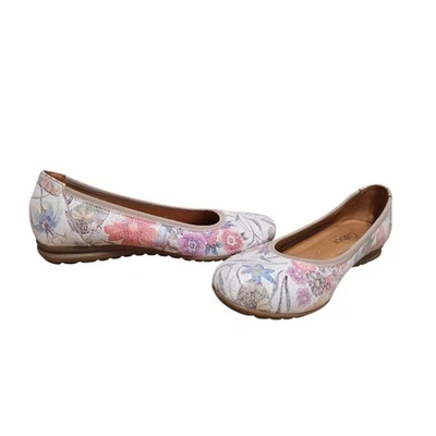 Gabor Multi Color Floral Women's Ballet Flats Size 5 - Image 1 of 4