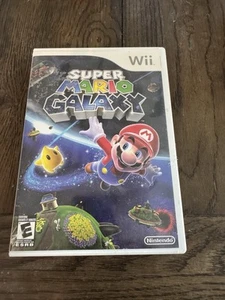 Nintendo Wii Super Mario Galaxy mit Hülle. Ohne Handbuch getestet & funktioniert - Bild 1 von 3