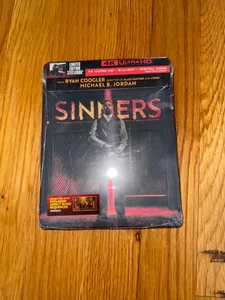 DAMAGED Sinners 4K Ultra HD + Blu-Ray + Digital Code Steelbook - Picture 1 of 4