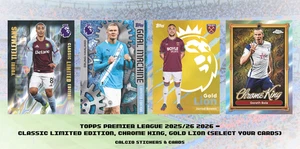 Topps Premier League 2025/26 2026 - Limited Edition, Chrome King, Gold Lion + - Picture 1 of 66