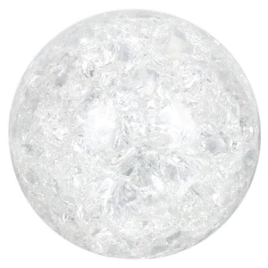 Ice Crack Ball Ornament Crystal Cracked Desk Office Home Decor Sphere - Imagen 1 de 12