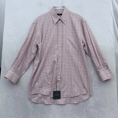 Camisa Canali Ropa Deportiva Para Hombres M Multicolor A Cuadros Negocios Informal Abotonada Foto 1 de 4
