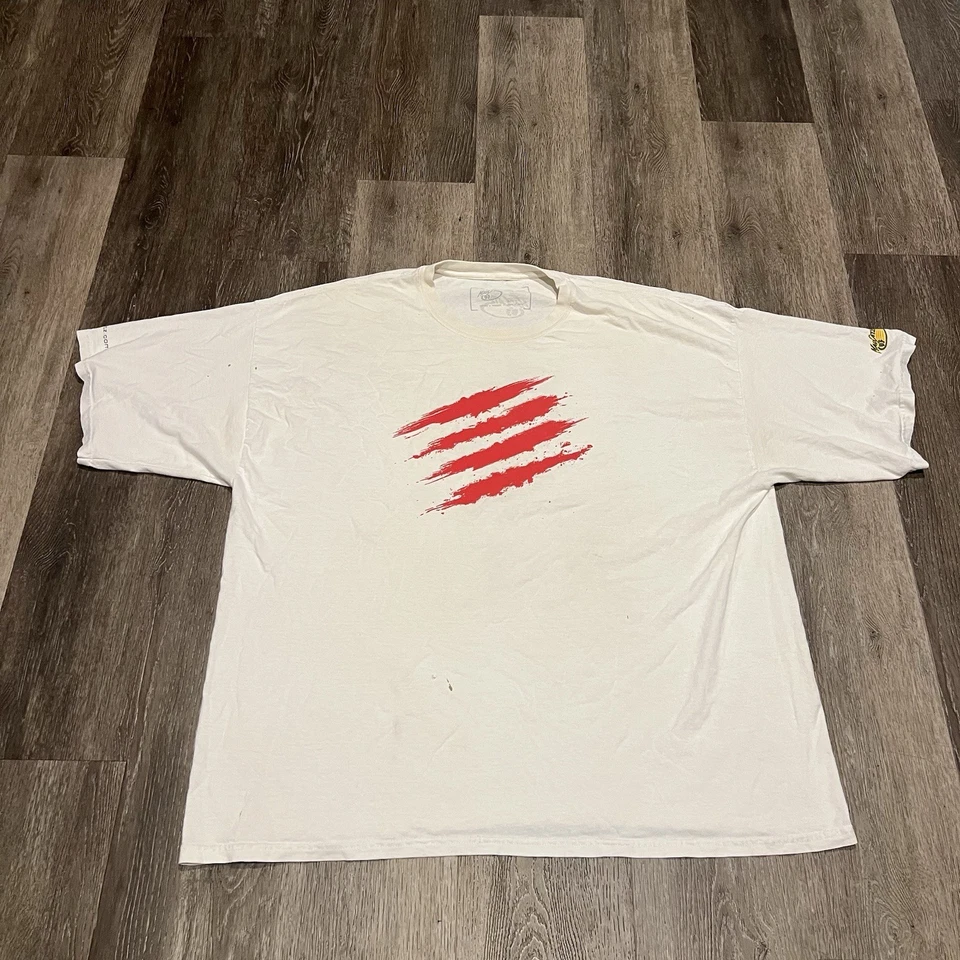 Camiseta De Colección Años 90 Madcatz Mad Catz Para Hombre Talla 3XL Blanca Deportes Videojuego Foto 1 de 4
