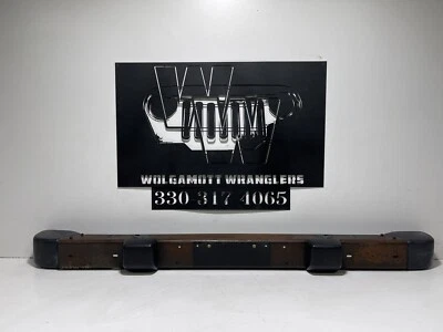 Parachoques delantero Jeep Wrangler TJ 1997-2006 OEM de fábrica con tapas PATINA CC Foto 1 de 4