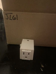 PLC Lighting Track One-Circuit Accessories Outlet Adapter, White - Picture 1 of 2