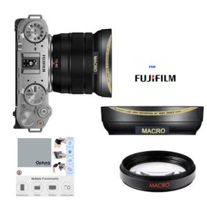 HD 32K ULTRA WIDE ANGLE LENS FOR FUJIFILM X-M5 Mirrorless Camera with XC 15-45mm - Picture 1 of 11