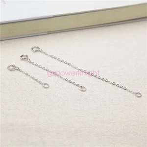 Genuine 925 Sterling Silver Chain Extender Necklace/Bracelet/Anklet Extension - Picture 1 of 2