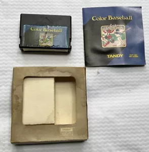 Vintage TANDY Color Baseball 1983 Cat. Nr. 26-3095 TRS-80 Vintage Game Cartridge - Bild 1 von 4