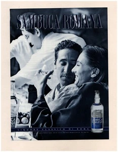 1990 Sambuca Romana Original Print Ad ~ Fast Ship ~ - Bild 1 von 1