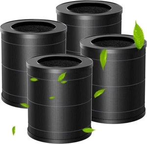 Paquete de 4 filtros de repuesto MR2566 para purificador de aire MORENTO MR2566, 3 en 1 H13 Tru - Imagen 1 de 8