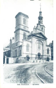 Quebec CIty Cathedral-Basilica of Notre-Dame de Québec 1920s Postcard - Picture 1 of 2