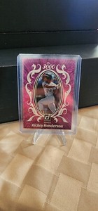 2023 Panini Donruss - Mr. 3000 Pink Fireworks #M3K-1 Rickey Henderson