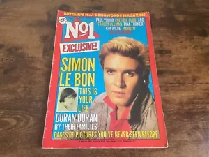No1 Magazine - 3rd December 1983 x- Duran Duran, ABC, Paul Young , Culture Club. - Picture 1 of 9
