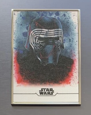 Kylo Ren 2020 Star Wars Stellar Reproduction Sketch Louise Draper /100 #72 - Image 1 of 4