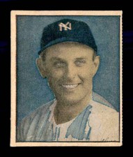 1951 Berk Ross Baseball #31 Gene Woodling   EX X2923501