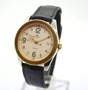 Orologio al Quarzo Breil 1099H in Acciaio Bicolore con Data e Cinturino Nero - Foto 1 di 4