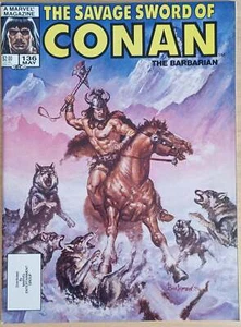 Marvel The Savage Sword of Conan the Barbarian #136 - Picture 1 of 1