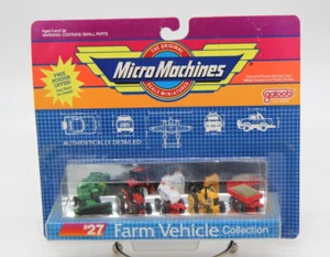 Vintage Galoob 1988 Micro Machines Farm Vehicles Collection #27 Sealed - Picture 1 of 4