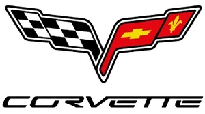 Logo Corvette ferro da stiro per t-shirt + tessuti chiari e scuri #1 - Foto 1 di 4