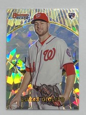 2016 Bowman's Best Baseball Lucas Giolito 1996 Style Atomic Refractor RC #96BBLG